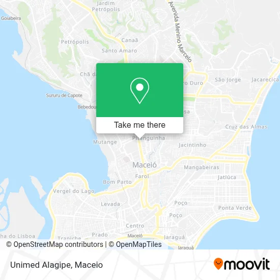 Unimed Alagipe map