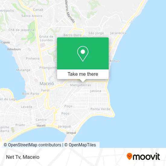Net Tv map