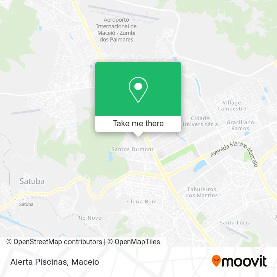 Alerta Piscinas map