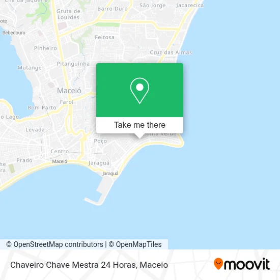 Chaveiro Chave Mestra 24 Horas map