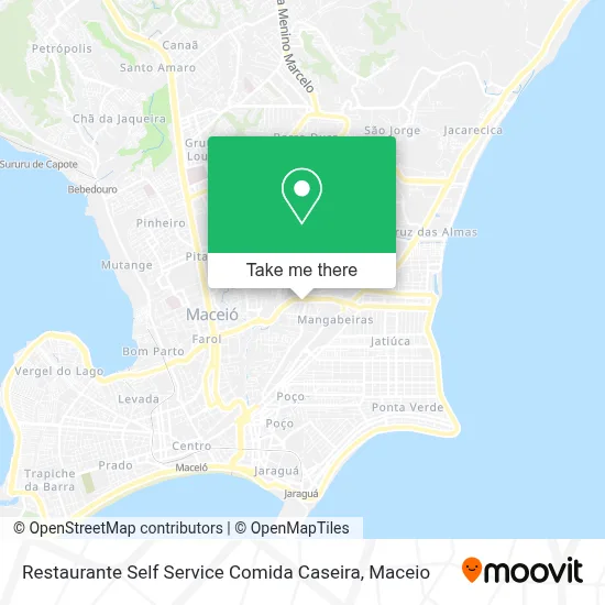 Restaurante Self Service Comida Caseira map