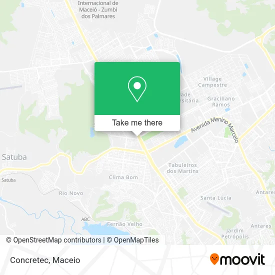 Concretec map