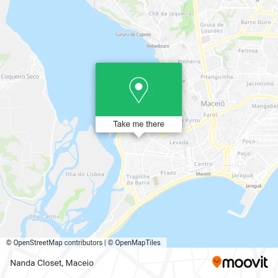 Nanda Closet map