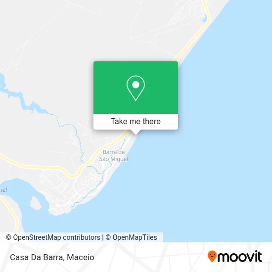 Casa Da Barra map