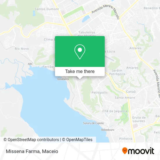 Missena Farma map