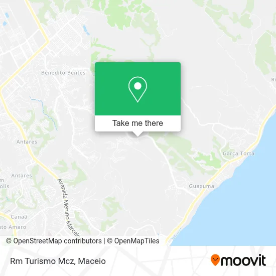Rm Turismo Mcz map