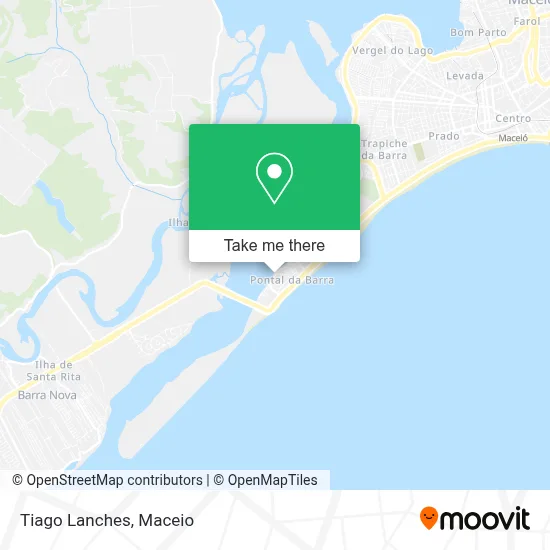 Tiago Lanches map