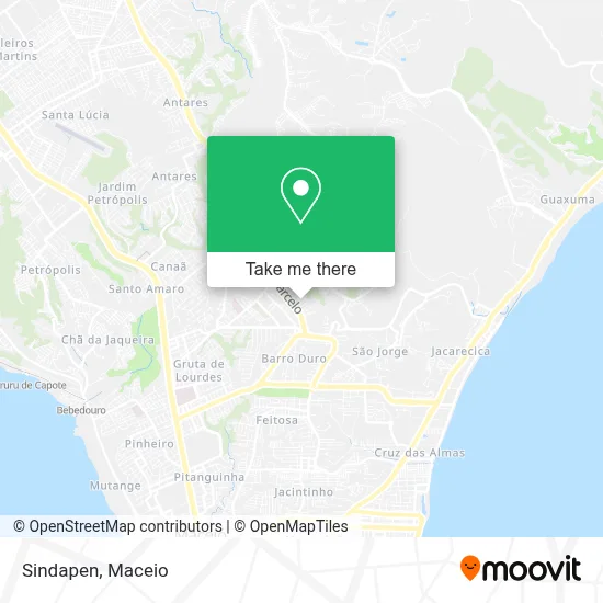 Sindapen map