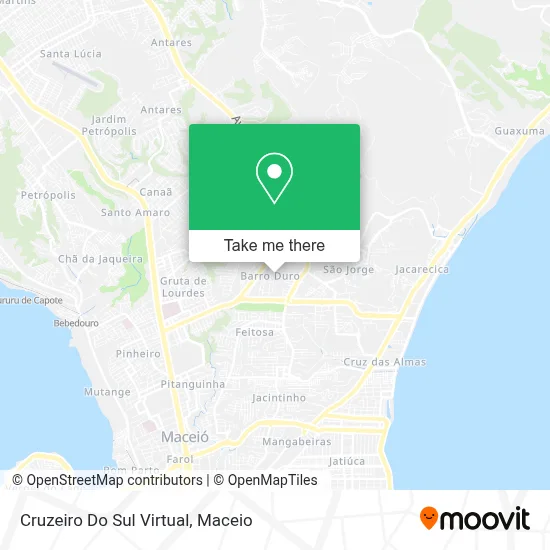 Cruzeiro Do Sul Virtual map