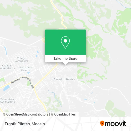 Ergofit Pilates map