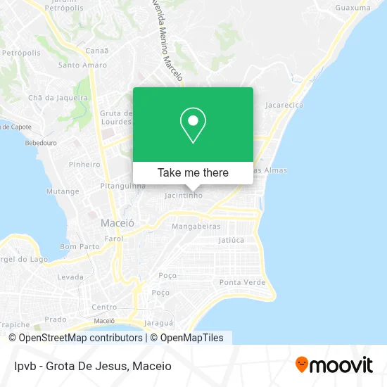 Ipvb - Grota De Jesus map