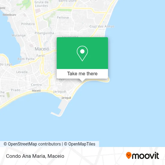 Condo Ana Maria map
