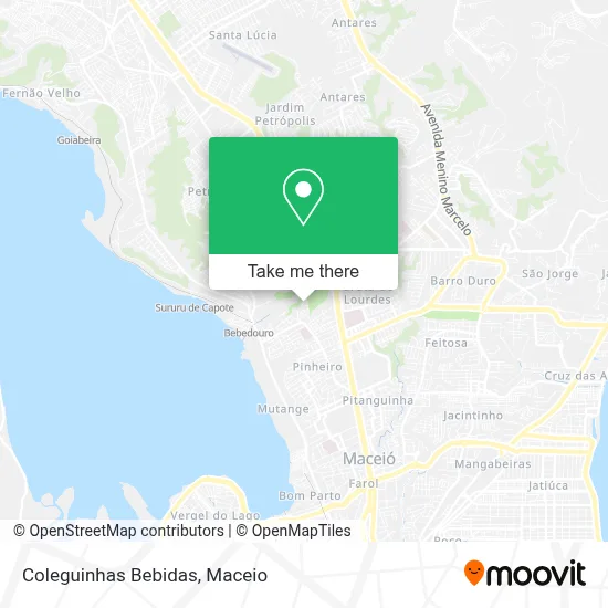 Coleguinhas Bebidas map