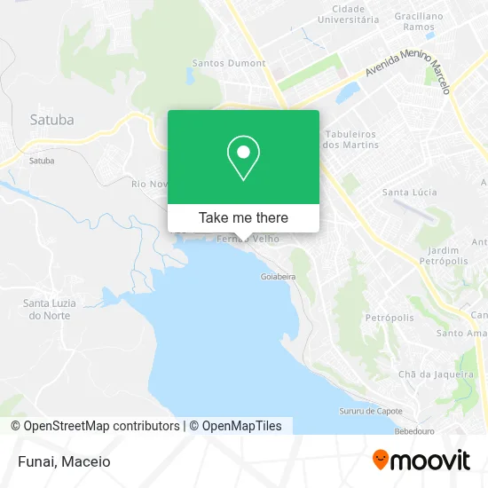 Funai map