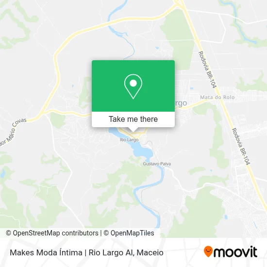 Makes Moda Íntima | Rio Largo Al map