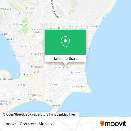 Innova - Corretora map