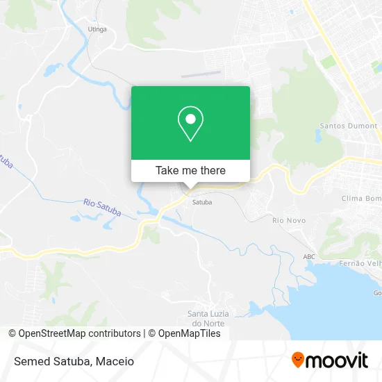 Semed Satuba map