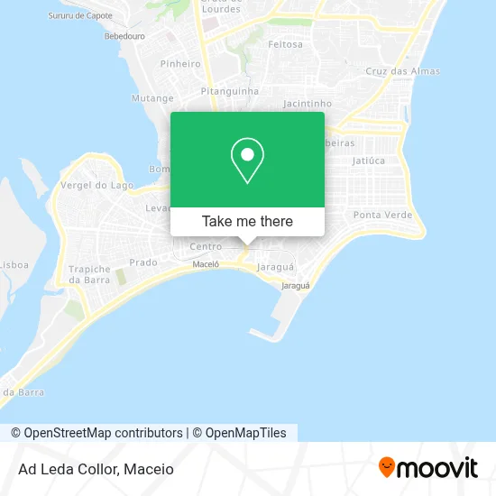 Ad Leda Collor map