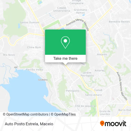 Auto Posto Estrela map