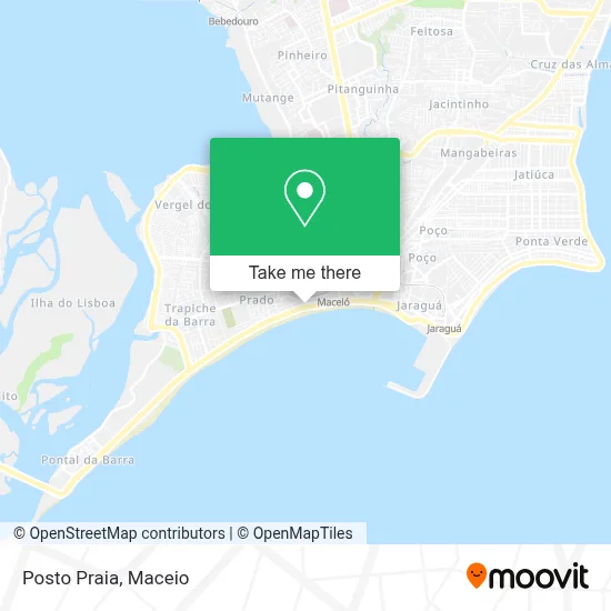 Posto Praia map