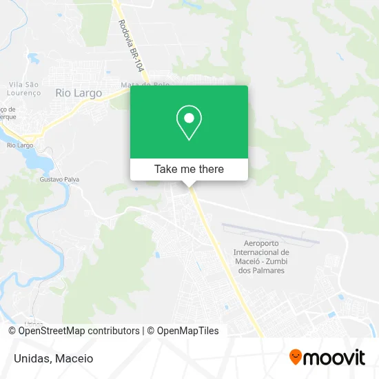 Unidas map