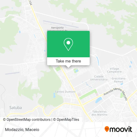Modazzio map