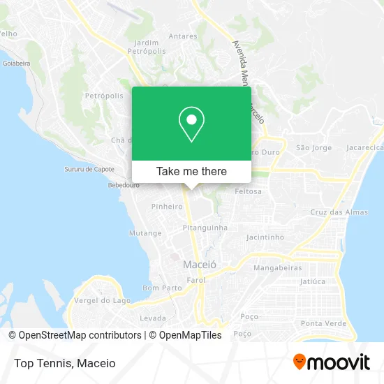 Top Tennis map