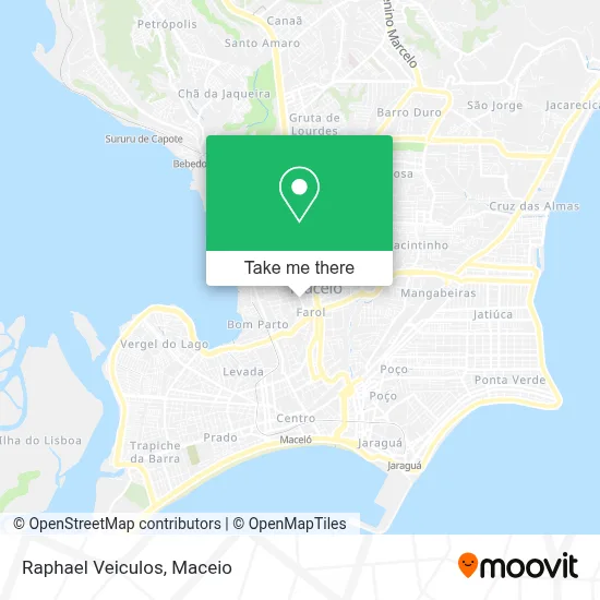 Raphael Veiculos map