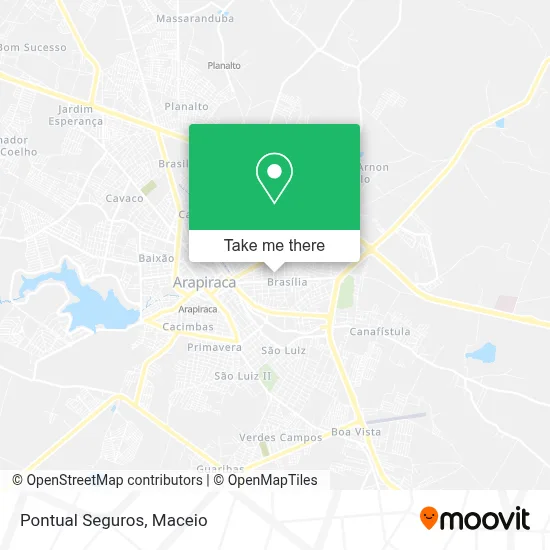 Pontual Seguros map