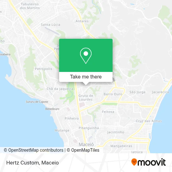 Hertz Custom map