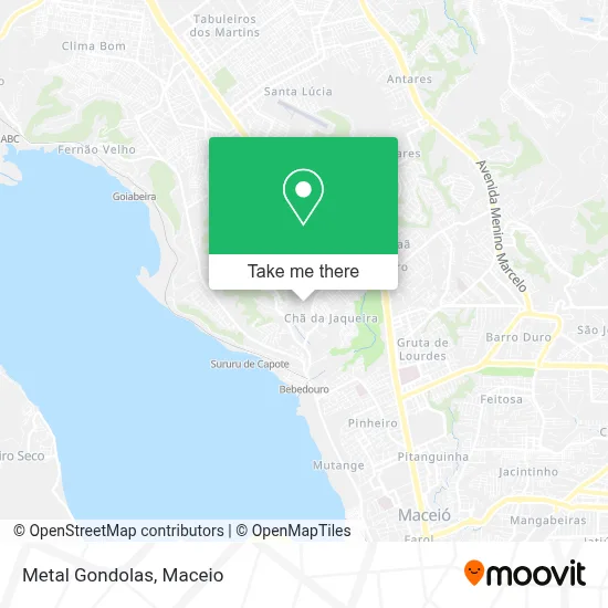 Metal Gondolas map