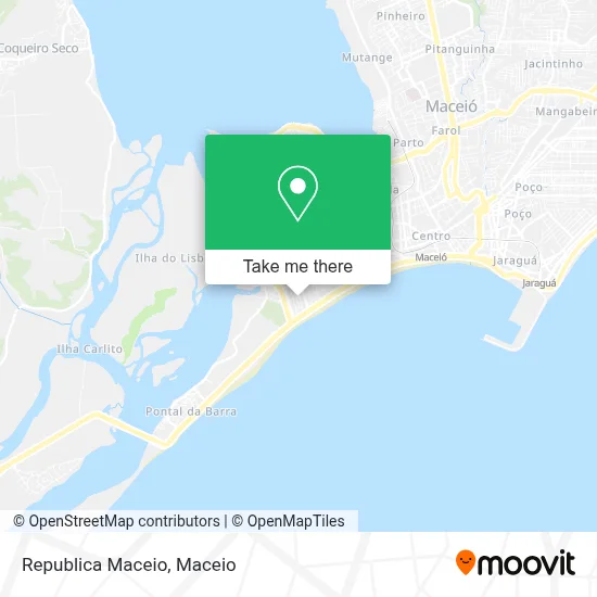 Republica Maceio map