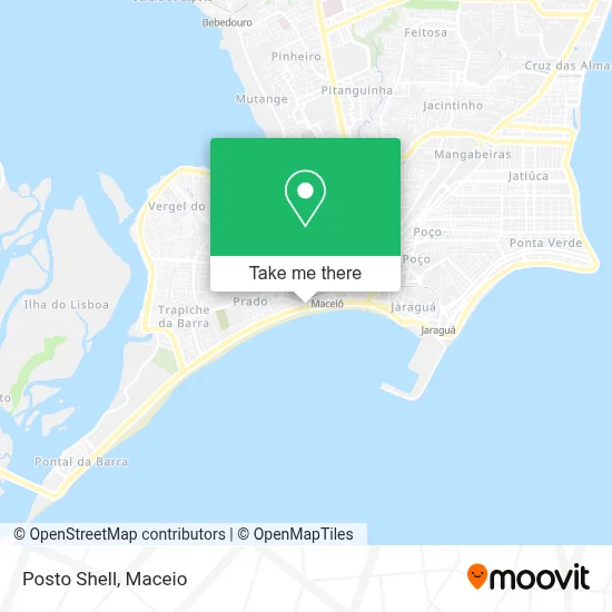 Posto Shell map