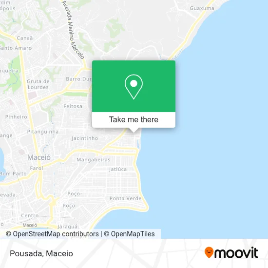 Pousada map