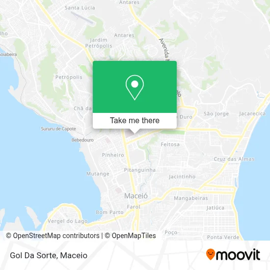 Gol Da Sorte map
