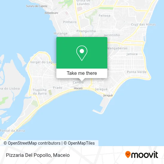 Pizzaria Del Popollo map
