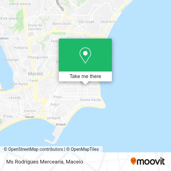 Ms Rodrigues Mercearia map
