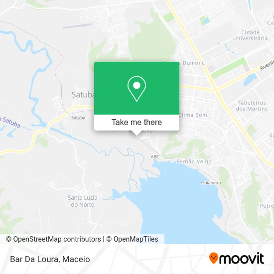 Bar Da Loura map