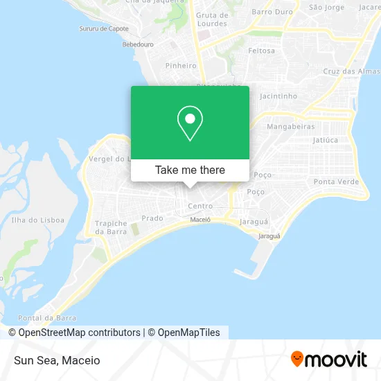 Sun Sea map