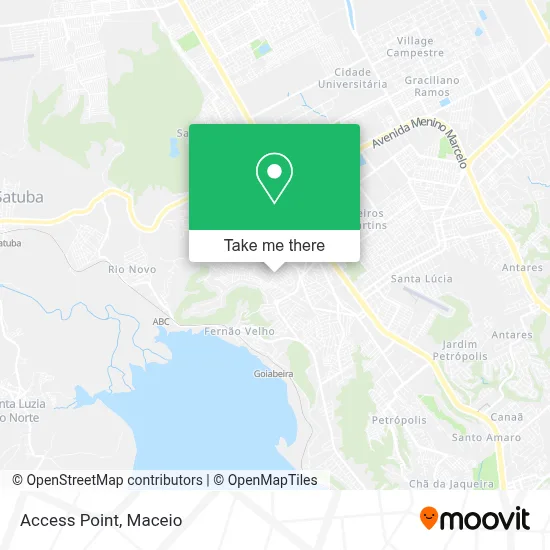 Access Point map