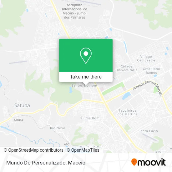 Mundo Do Personalizado map