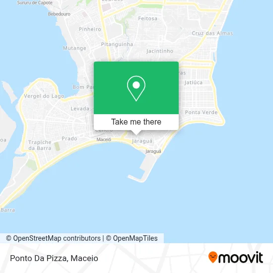 Ponto Da Pizza map
