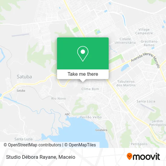 Studio Débora Rayane map