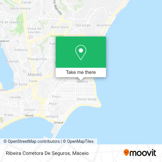 Ribeira Corretora De Seguros map