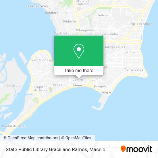 State Public Library Graciliano Ramos map
