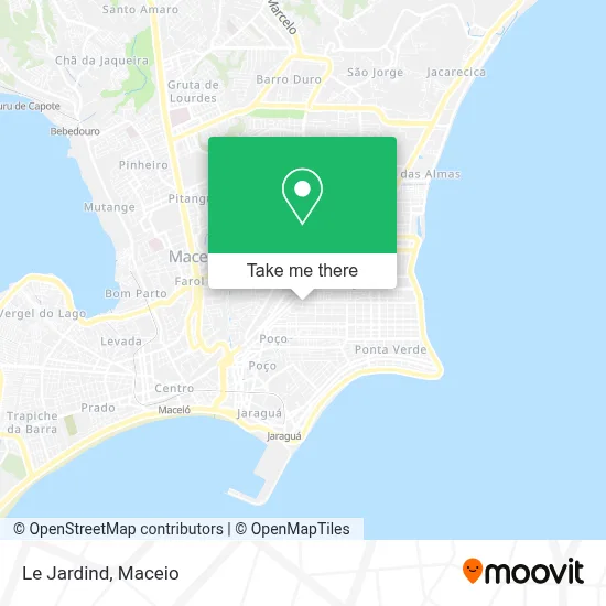 Le Jardind map