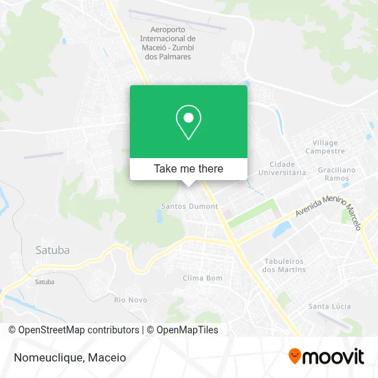 Nomeuclique map