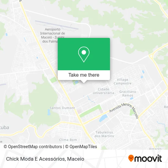 Chick Moda E Acessórios map