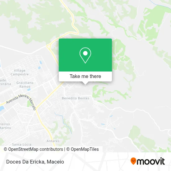 Doces Da Ericka map