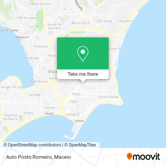 Auto Posto Romeiro map
